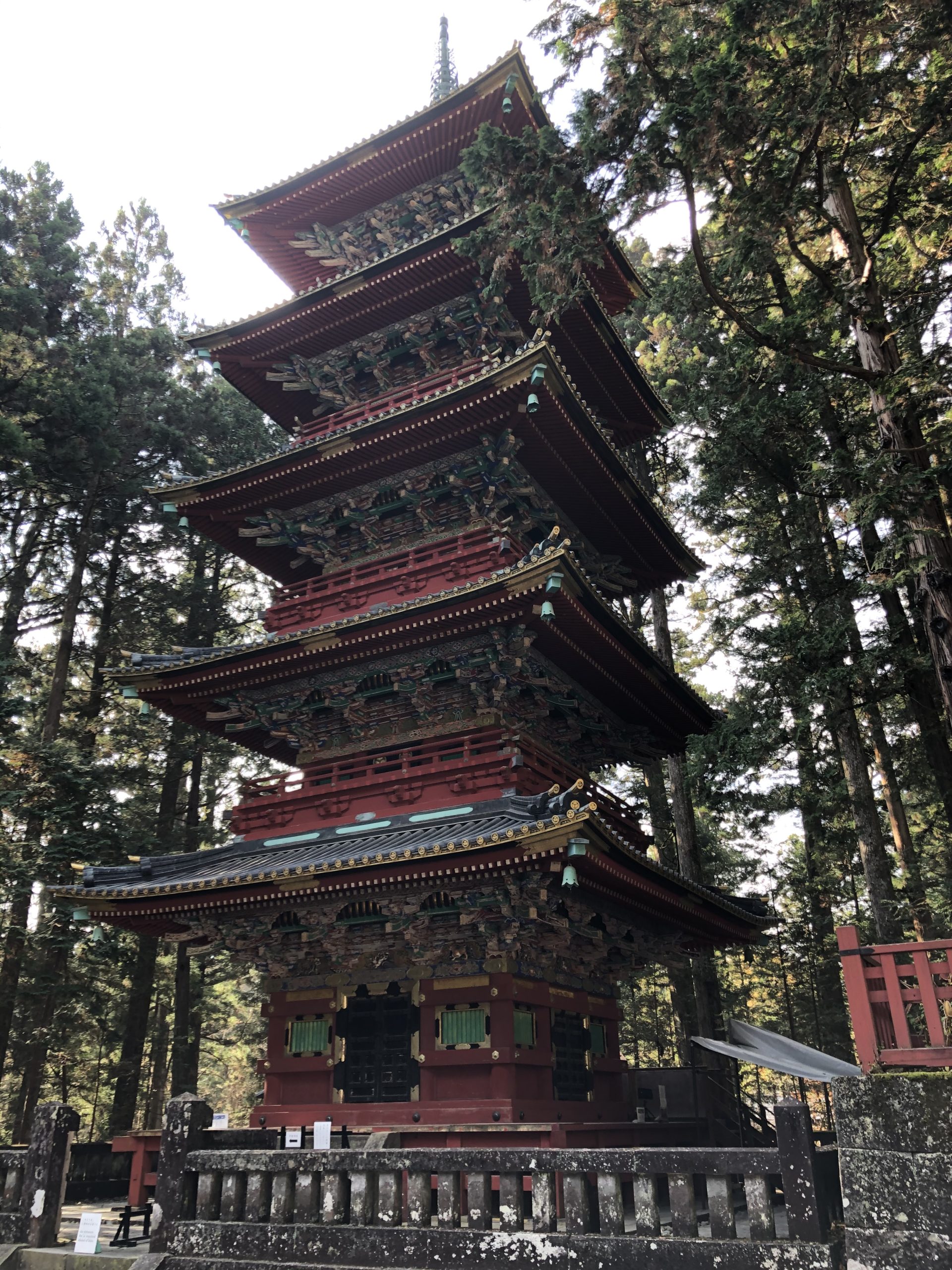 Pagoda de cinco pisos Nikko