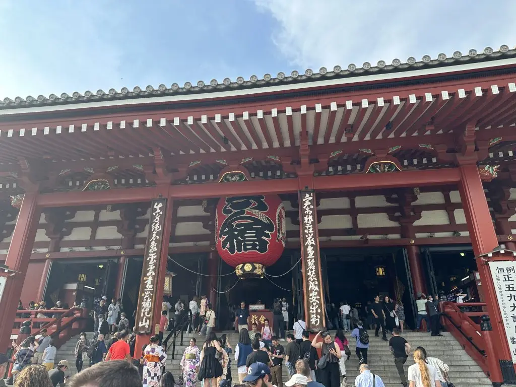El templo de Senso-ji en Asakusa